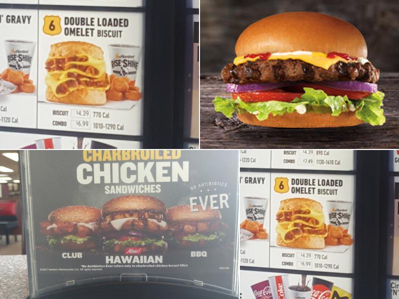 Hardee's Menu