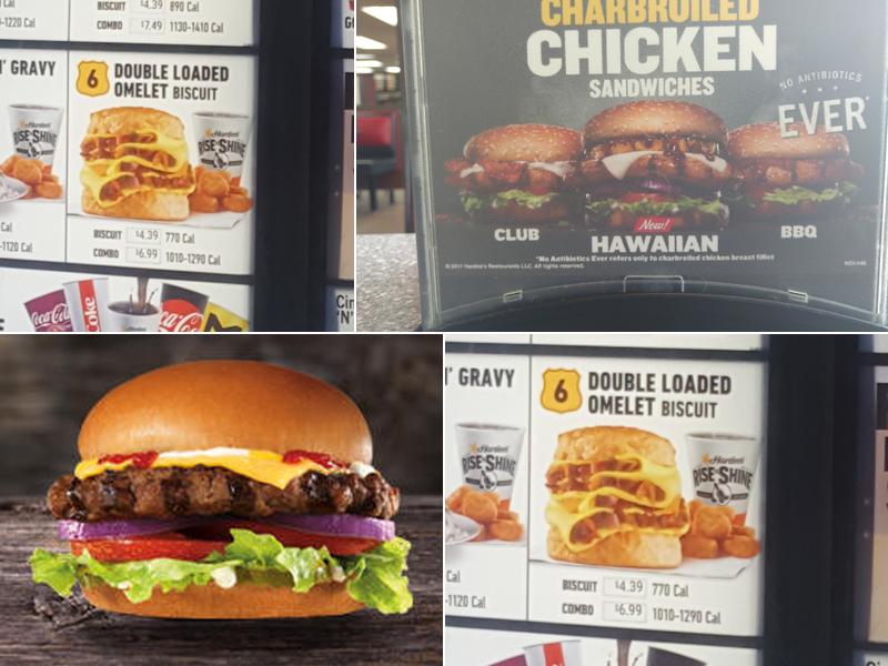Hardee’s Menu