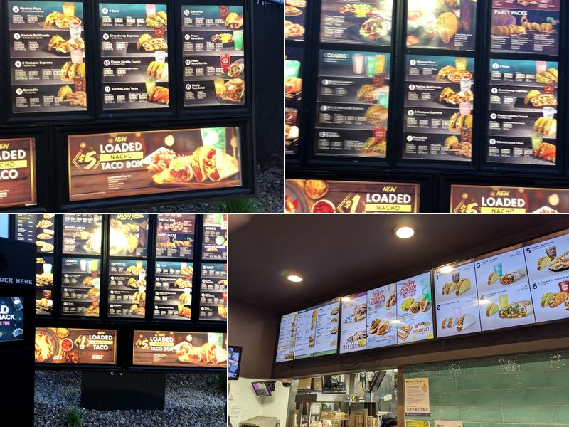 Taco Bell Menu