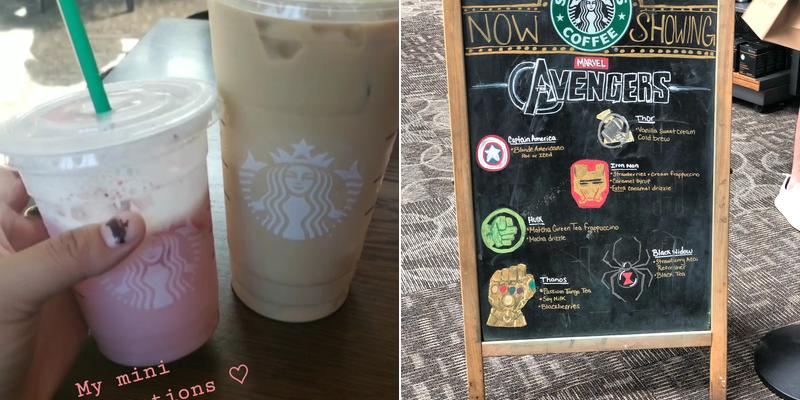 Starbucks Menu