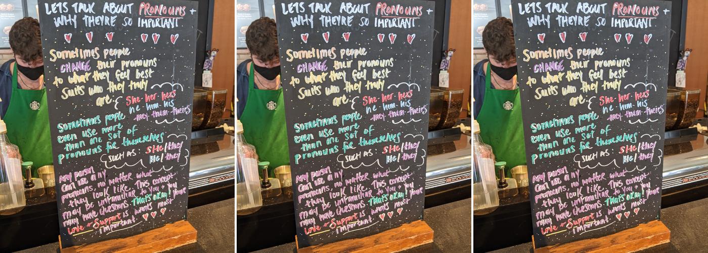 Starbucks Menu