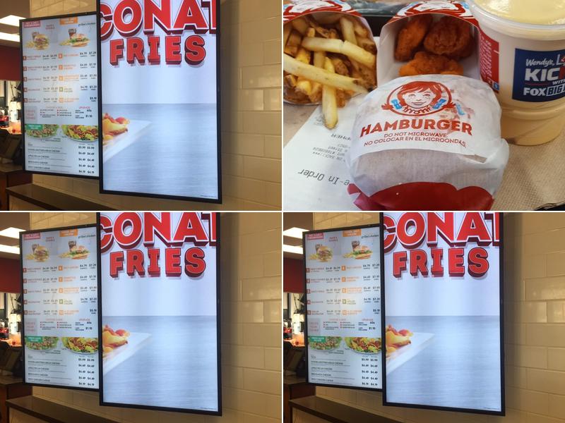 Wendy's Menu