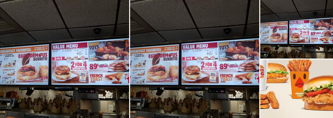 Burger King Menu