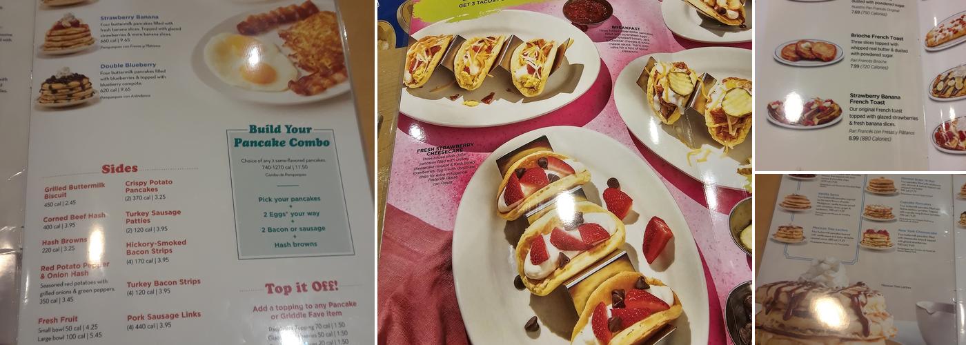 IHOP Menu