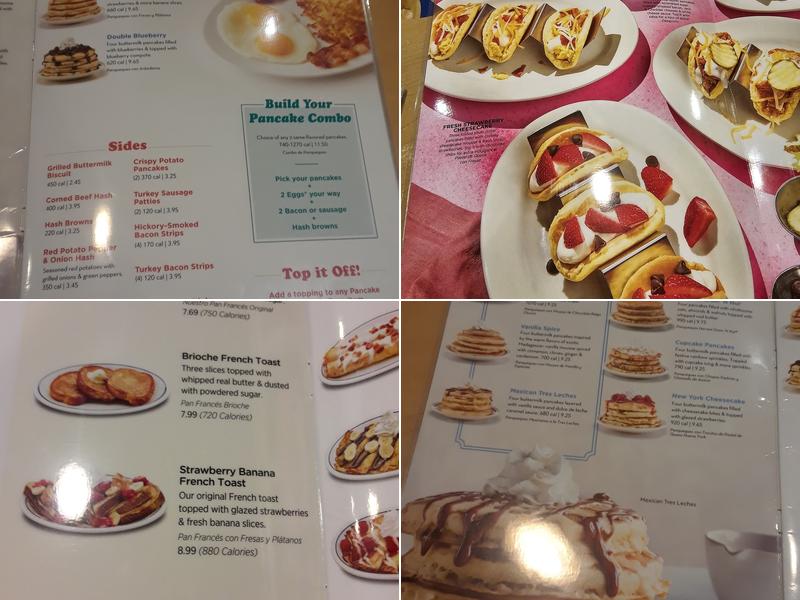 IHOP Menu