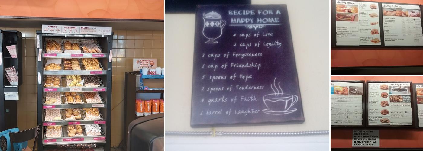 Dunkin' Menu