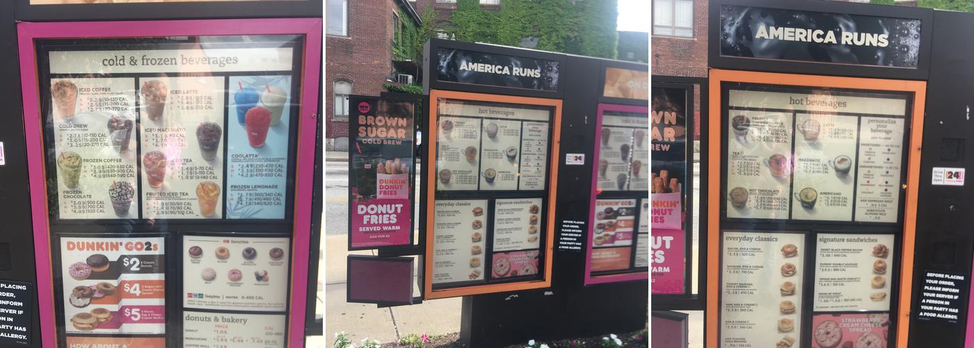 Dunkin' Menu