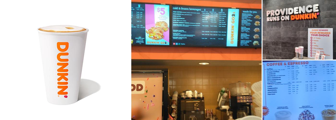 Dunkin' Menu