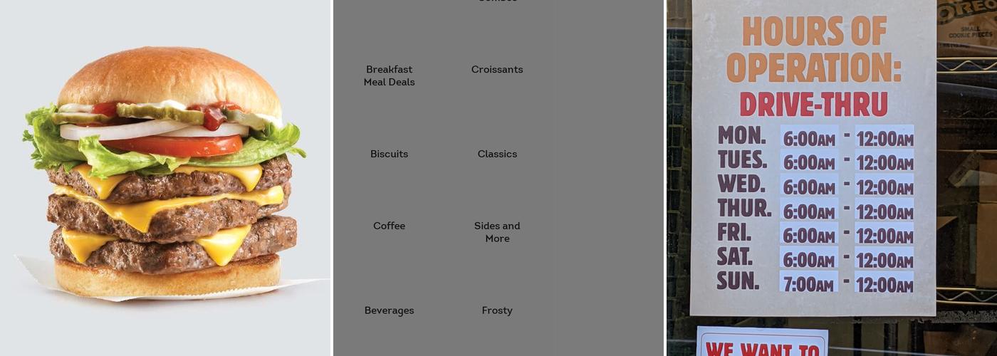Wendy's Menu