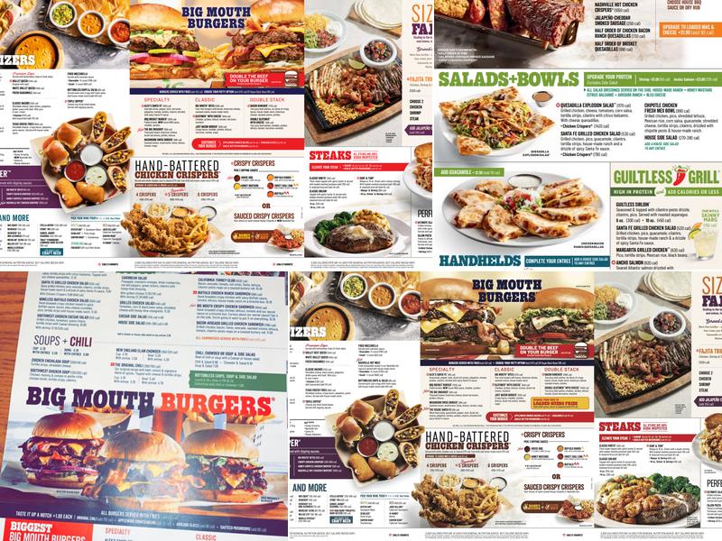 Chili's Grill & Bar Menu