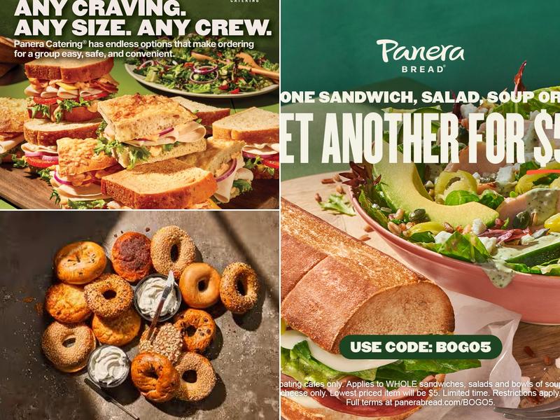Panera Bread Menu