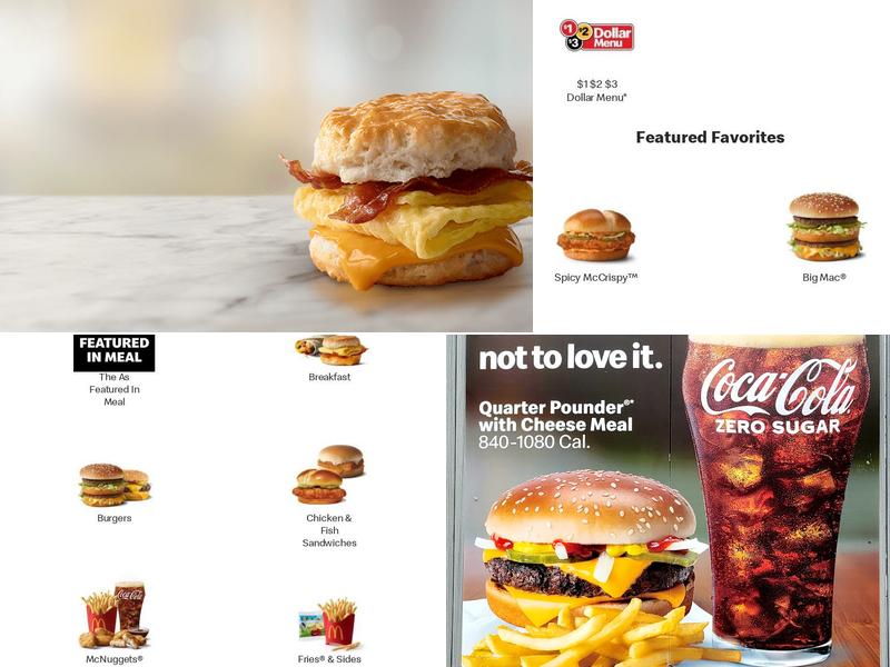 McDonald's Menu