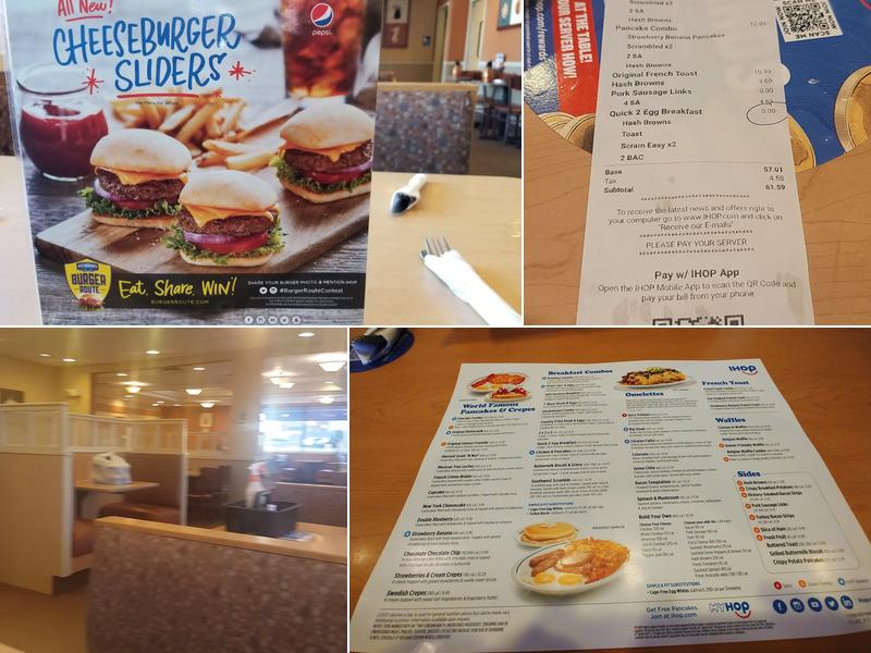 IHOP Menu