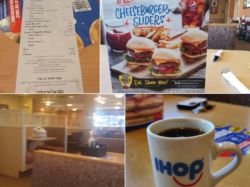 IHOP Menu