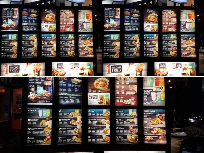 Taco Bell Menu