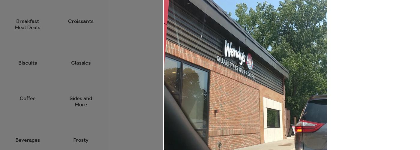 Wendy's Menu