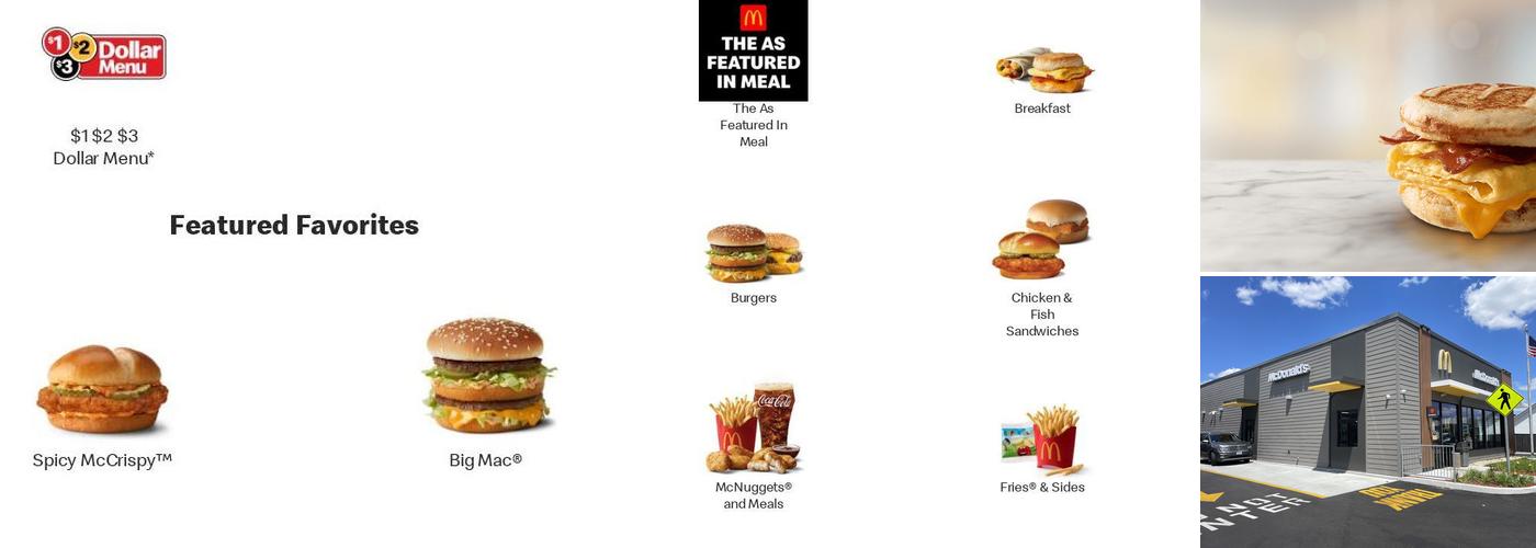 McDonald's Menu