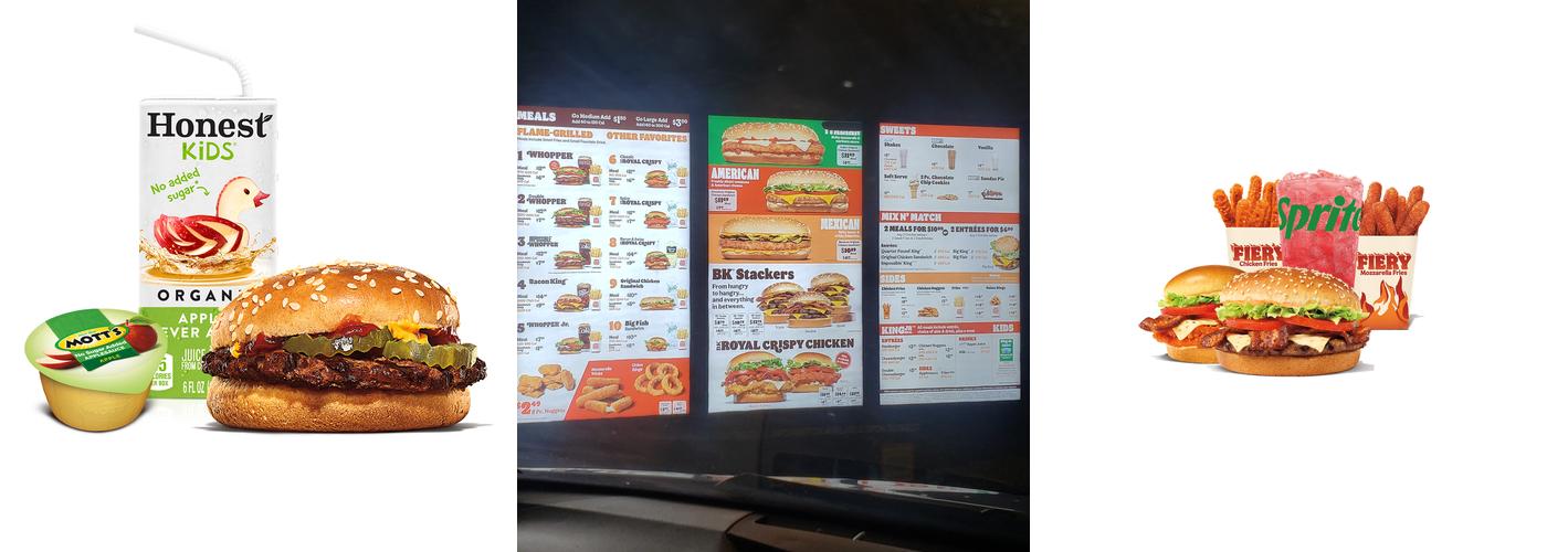 Burger King Menu