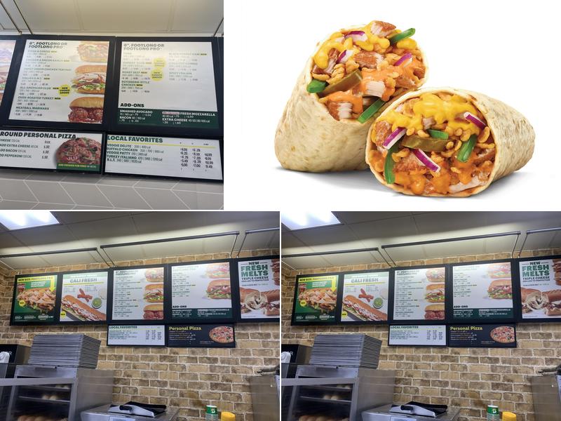 Subway Menu