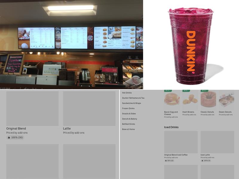 Dunkin' Menu