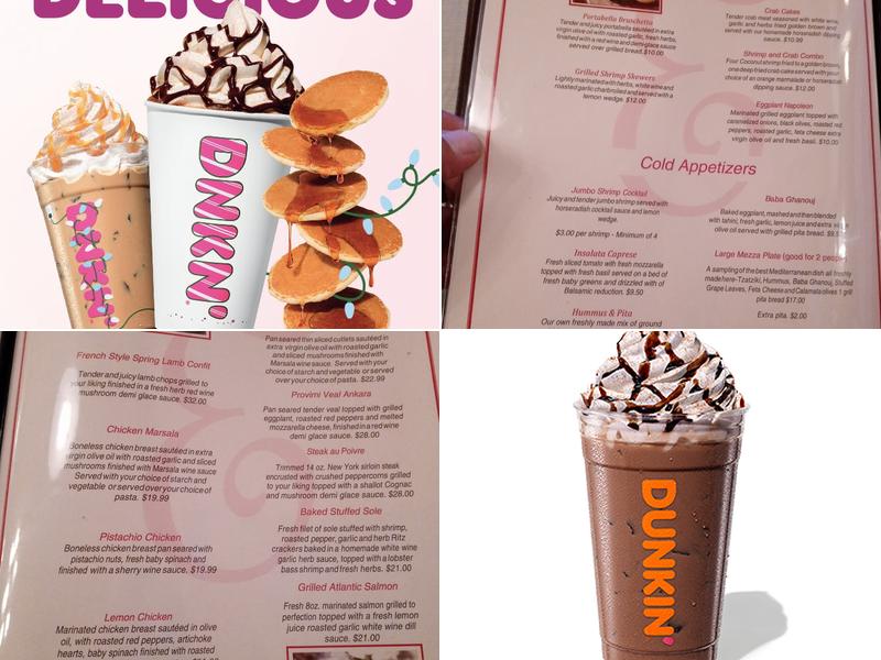 Dunkin' Menu