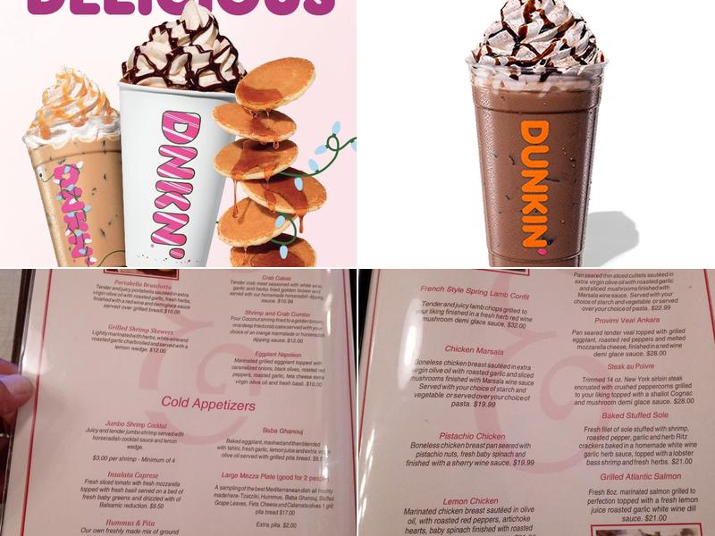 Dunkin' Menu