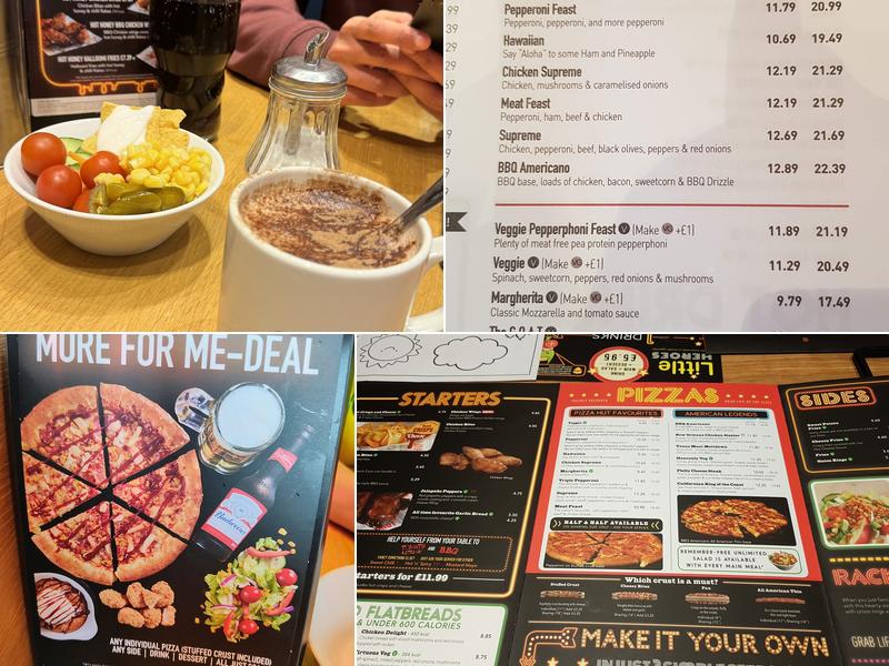 Pizza Hut - Longwater Retail Park, Norwich Menu