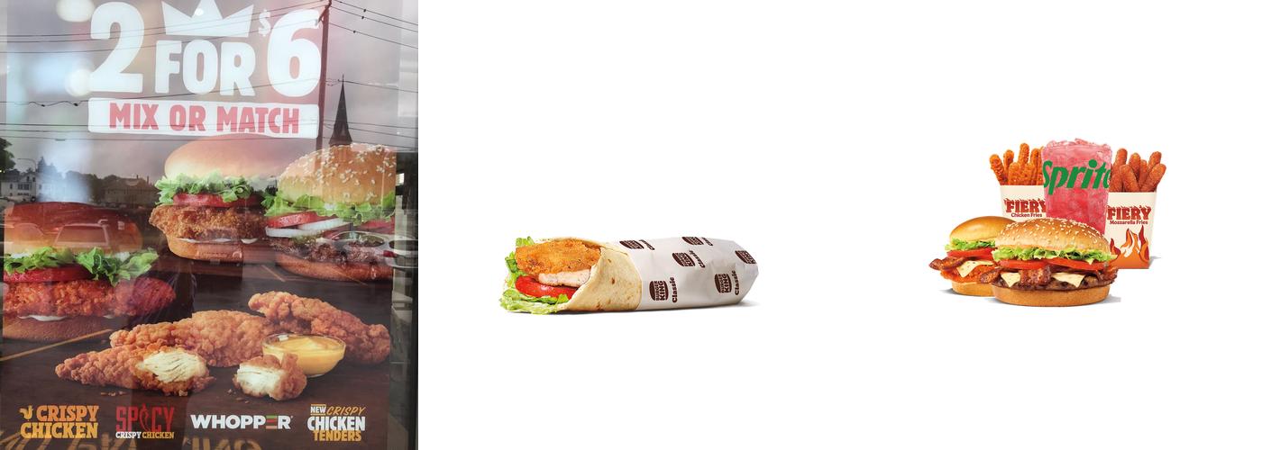 Burger King Menu