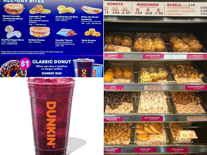 Dunkin' Menu