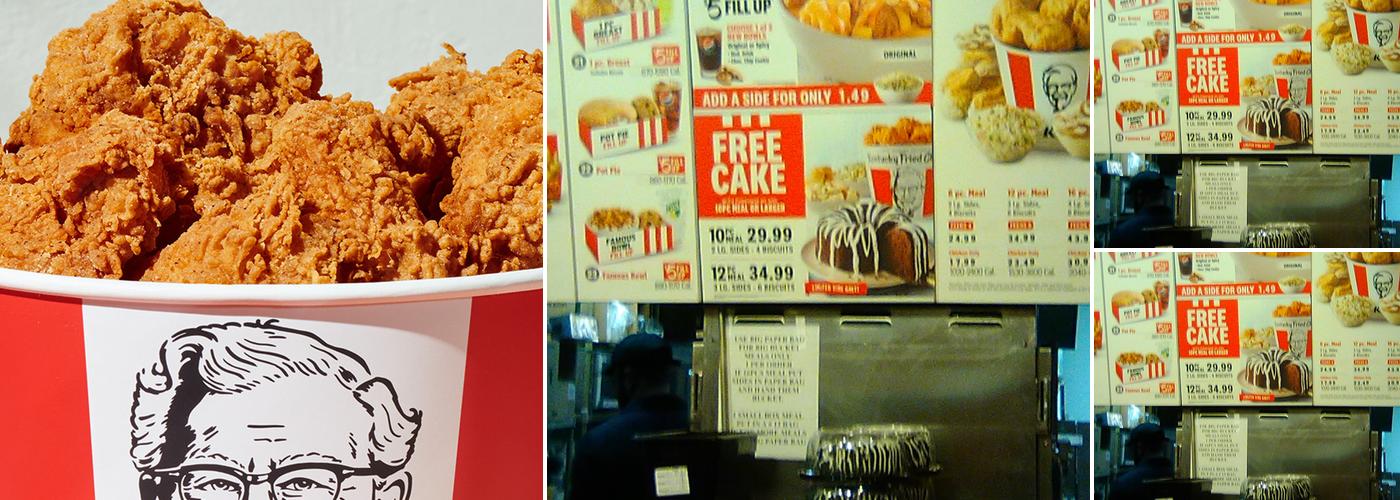 KFC Menu