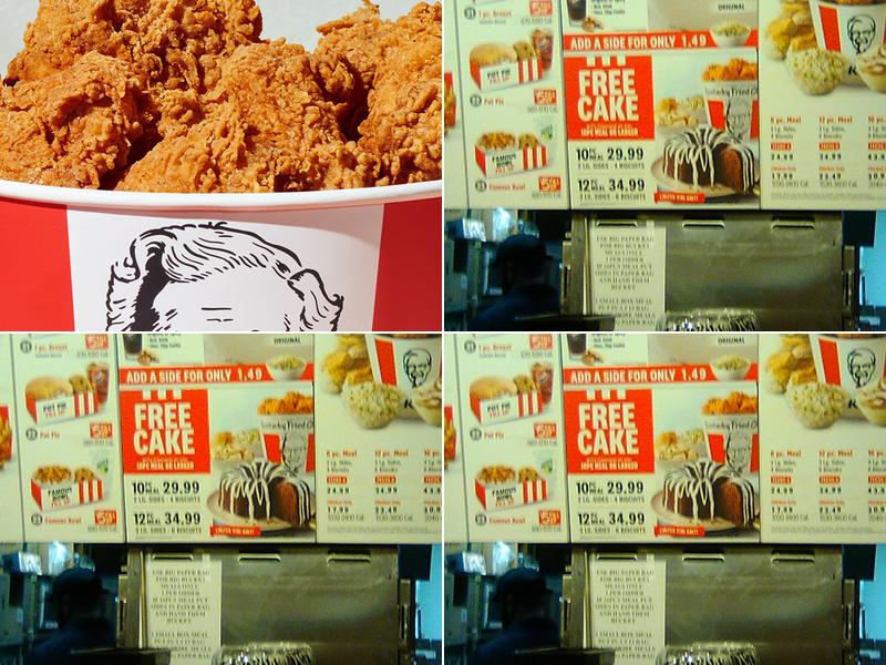 KFC Menu