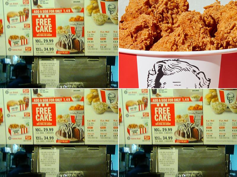 KFC Menu
