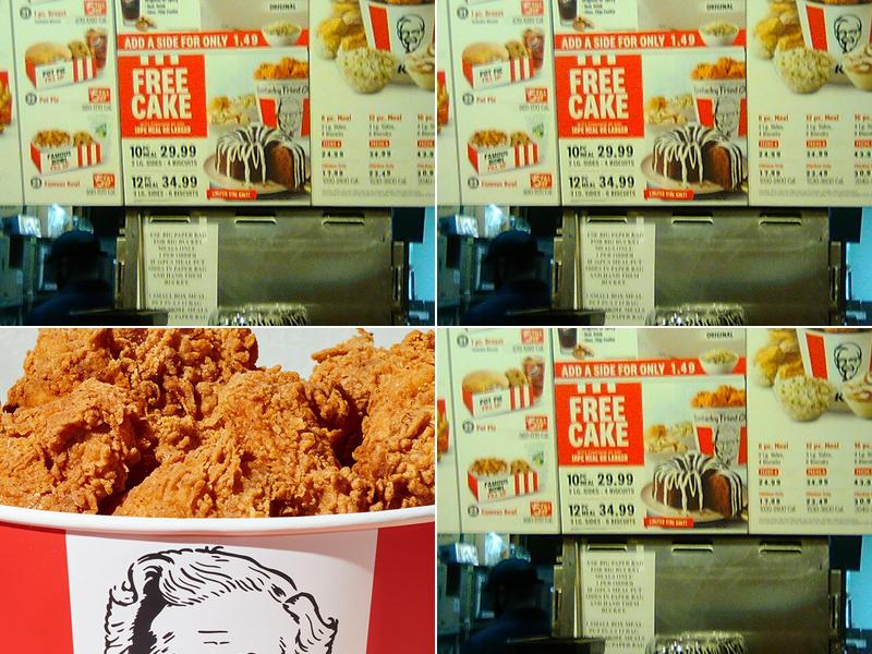 KFC Menu