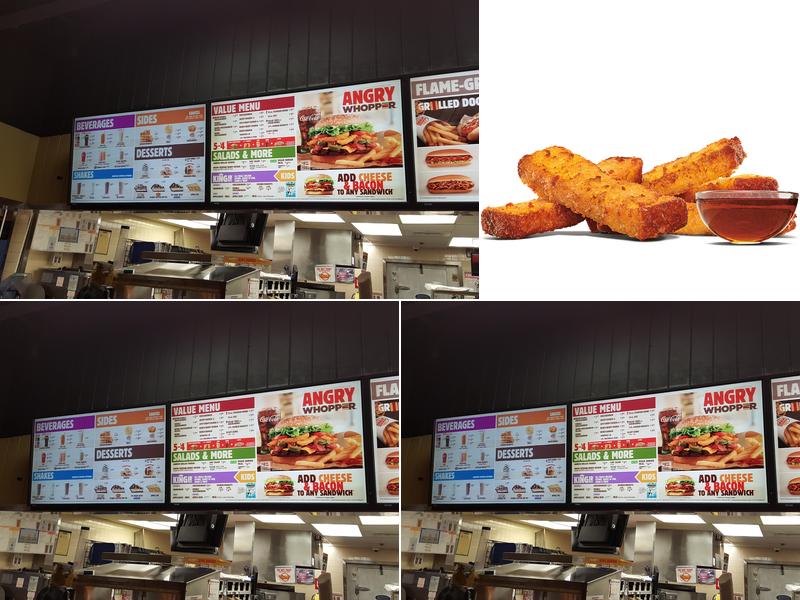 Burger King Menu