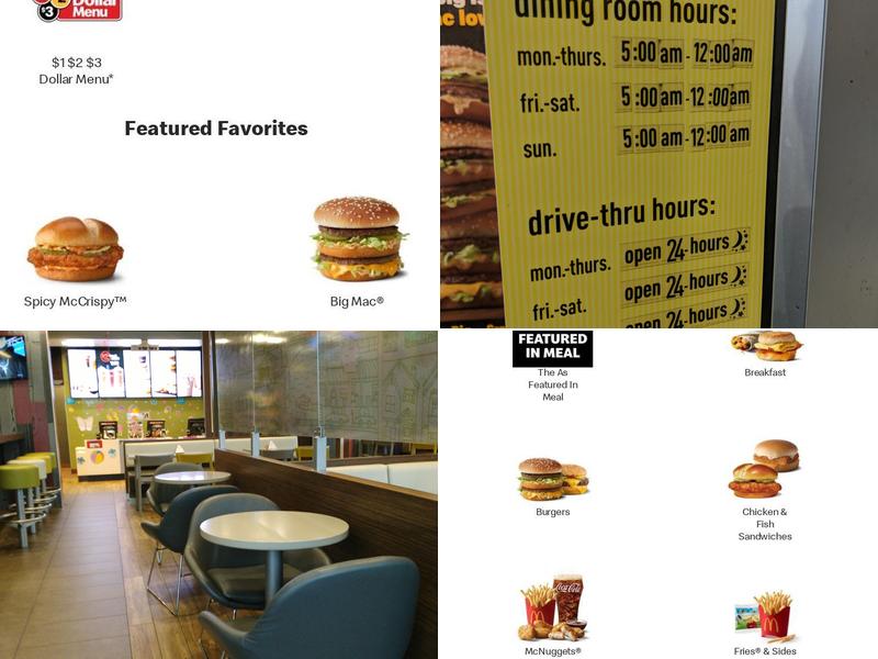 McDonald's Menu