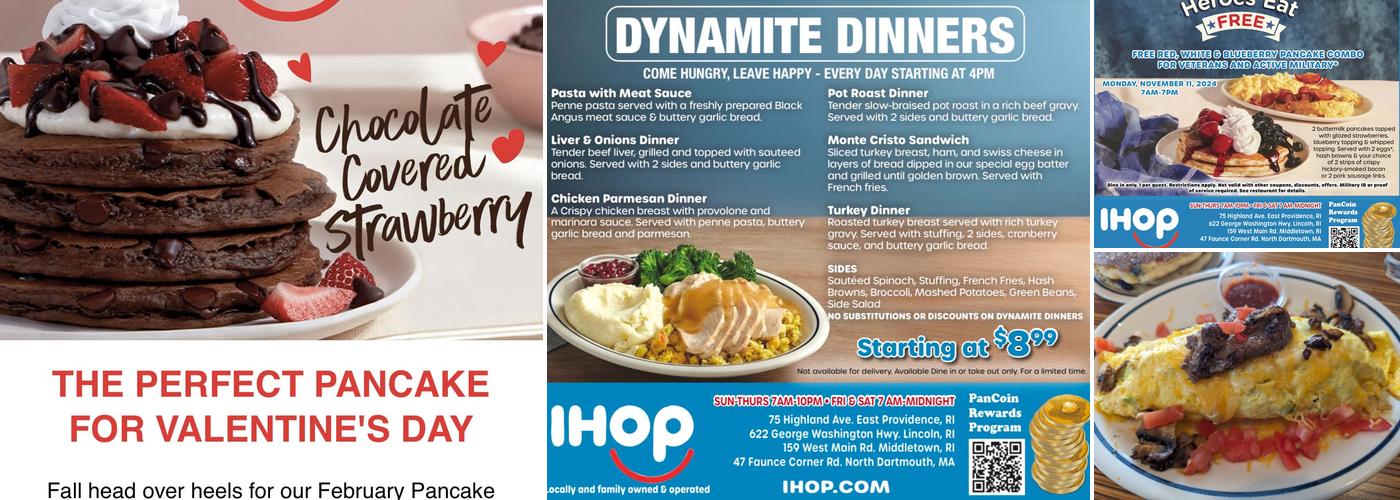 IHOP Menu