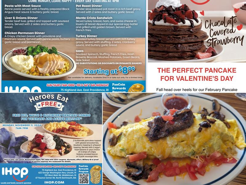 IHOP Menu
