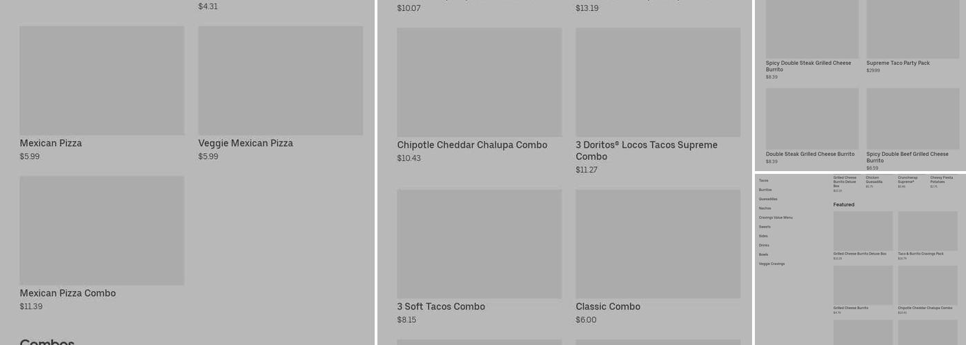 Taco Bell Menu