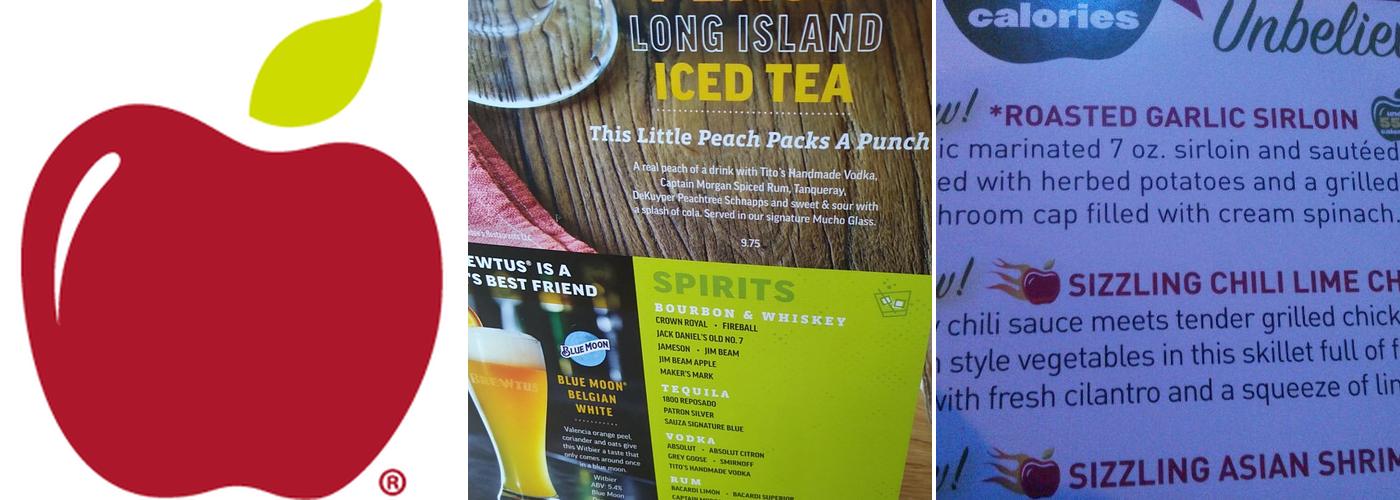 Applebee's Grill + Bar Menu