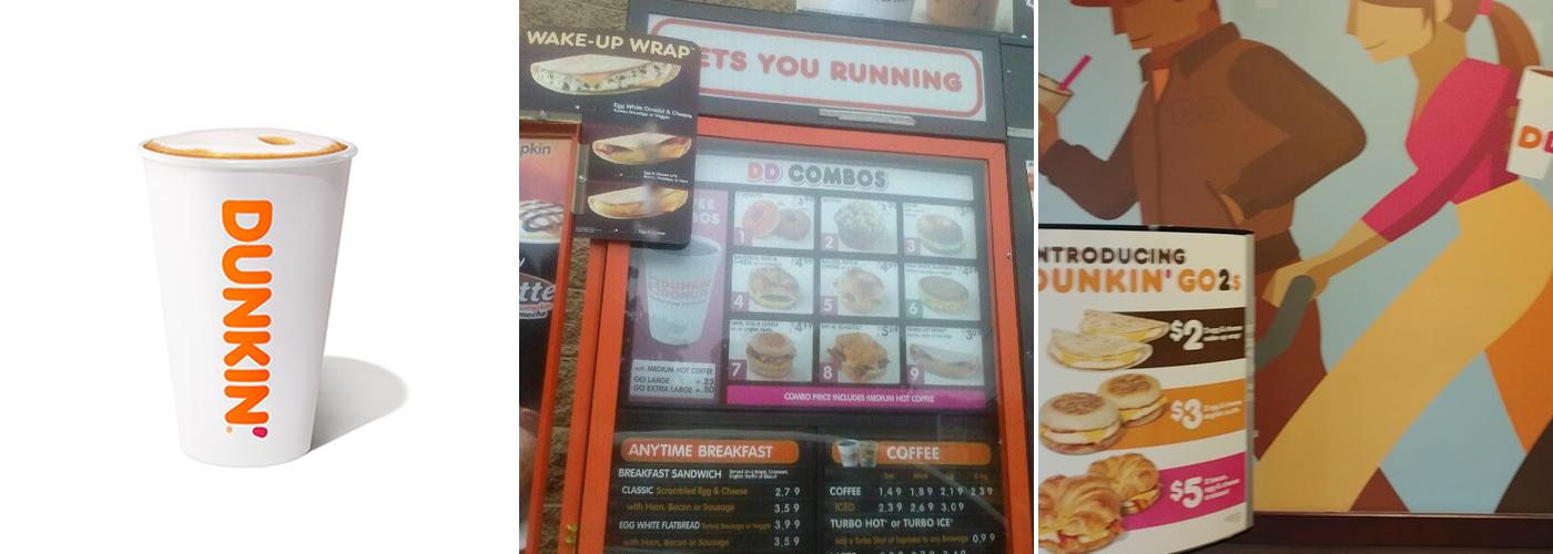 Dunkin' Menu
