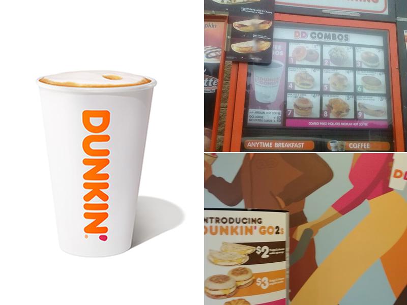 Dunkin' Menu