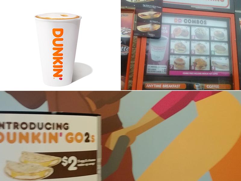 Dunkin' Menu
