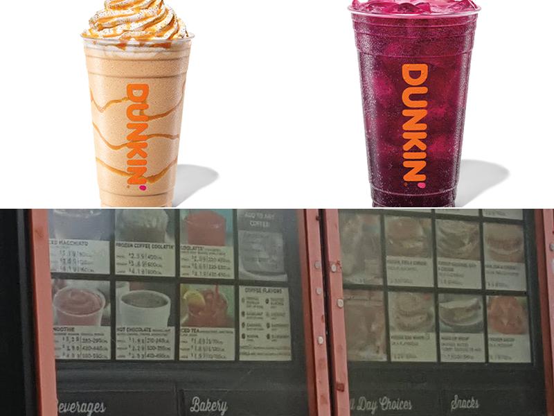Dunkin' Menu