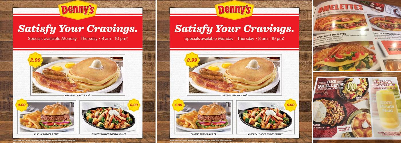 Denny's Menu