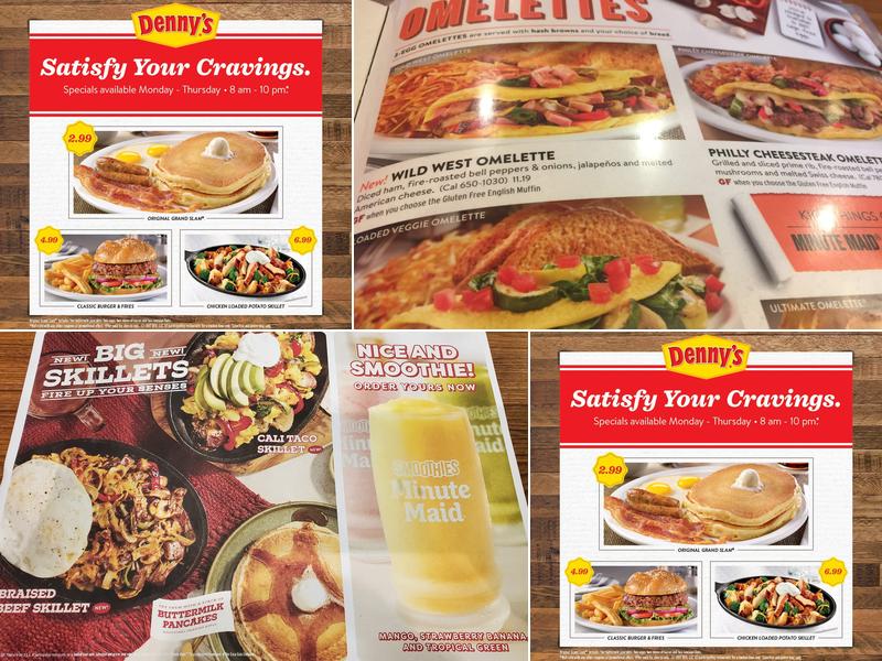 Denny's Menu