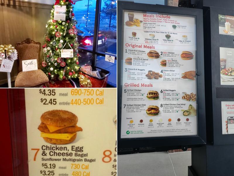 Chick-fil-A Menu