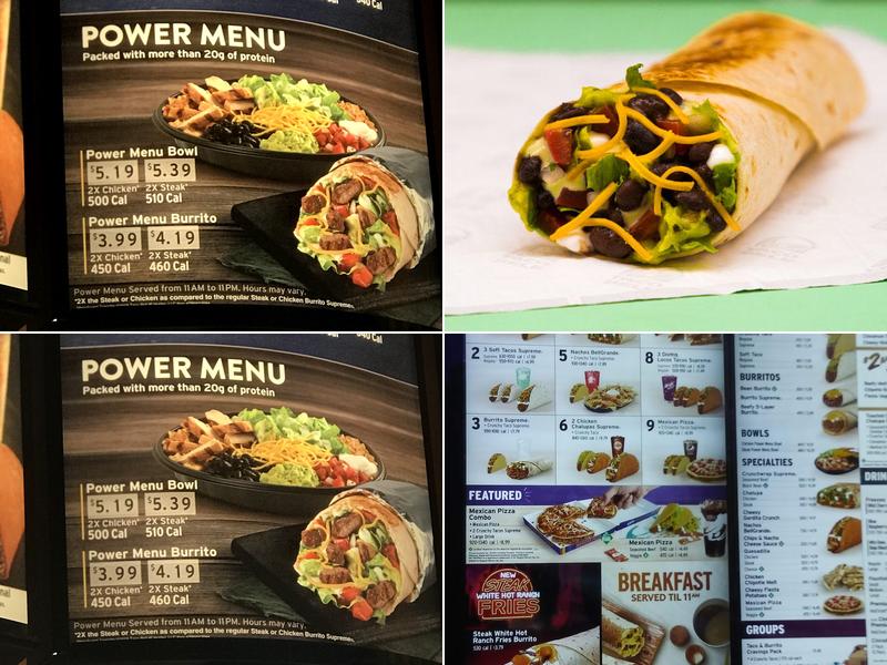 Taco Bell Menu