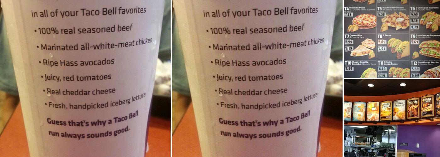 Taco Bell Menu