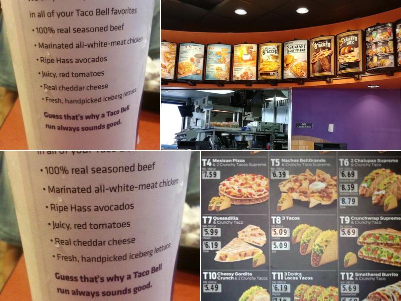Taco Bell Menu