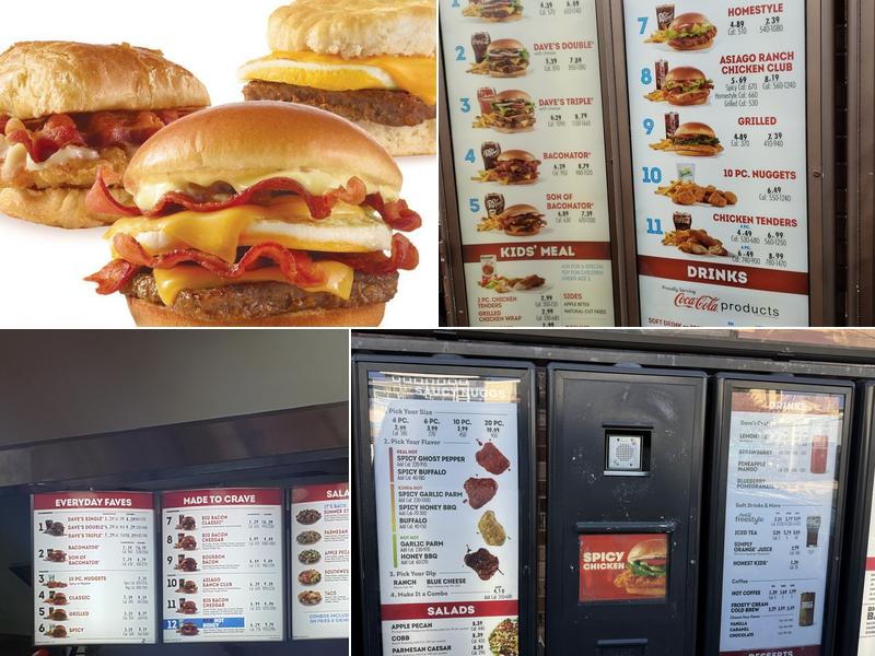 Wendy's Menu